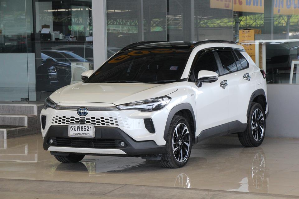 รหัสรถ TKG8521 TOYOTA COROLLA CROSS 1.8 HEV PREMIUM LUXURY ปี 2024