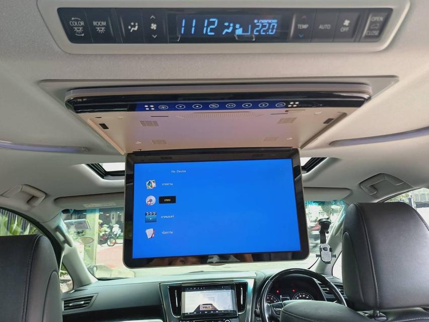 ปี2019 TOYOTA ALPHARD BLACK NIGHT SC PACKAGE AUTO TOP รถเช็คศูนย์ตลอด ประวัติดีไม่มีชน 13