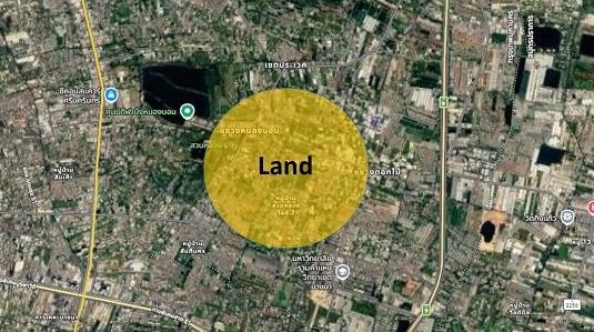 ขายที่ดินเปล่า เฉลิมพระเกียรติ ร.9 ซอย 28 ใกล้ MRT ศรีอุดม และโรงเรียนนานาชาติ 4