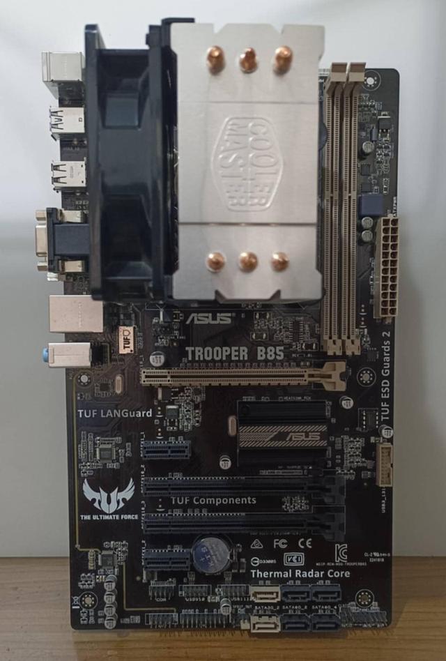 Mainboard Asus Trooper B85 พร้อม CPU Core i3 4170 2