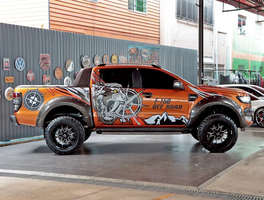 FORD RANGER 3.2 WildTrak Double Cab 4WD ปี2018 รถบ้านแท้