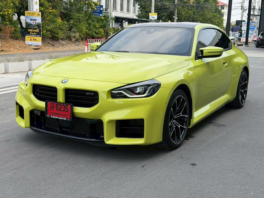 รหัสรถ KPV6235 2025(ยังไม่จดทะเบียน) BMW M2 LCI3 สีSao Paulo Yellow Solid
