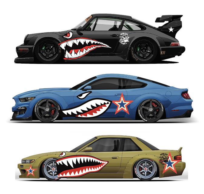 Waterslide Decal custom 1:64 Hot Wheels รูปที่ 3