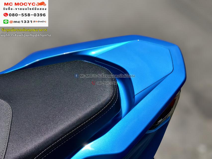 Pcx 160i 2023 สีฟ้า วิ่ง9000โล รถบ้านแท้ไม่ใช่รถประมูล กุญแจบุคเซอวิสครบ  No1026   19