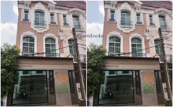 AT586 ให้เช่าโฮมออฟฟิศ ทาวน์โฮม 3 ชั้น บ้านกลางเมือง มอนติคาร์โล รัชวิภา จดบริษัทได้ ใกล้รถไฟฟ้า 1