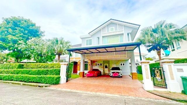 ขาย คฤหาสน์ 2 ชั้น ม.นานาชาติแสตมฟอร์ด 200 ม. ARLหัวหมาก 1.8กม. หลังใหญ่ กว้าง จัดเต็มเฟอร์ฯทั้งหลัง 5 นอน 6 น้ำ . 1