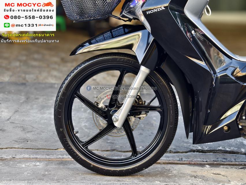 Wave 125i 2023 วิ่ง10000โลแท้ รุ่นTopล้อแมคสตาดมือ รถบ้านแท้มือเดียว เล่มเขียวชุดโอนครบ No1037    11