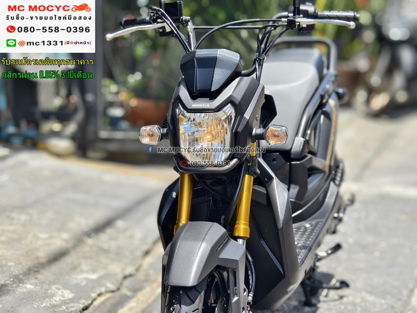 Zoomer x 2022 วิ่ง2000โล รถบ้านแท้ไม่ใช่รถประมูล เครื่งท่อเดิมชุดสีสวย มีเล่มชุดโอนครบ No1157 11