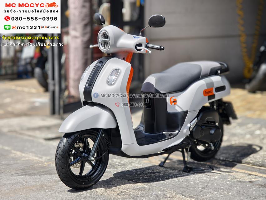 Fazzio 125 2023 วิ่ง600โล รุ่นTopกุญแจรีโมท  มีระบบYconnect NO1151 2