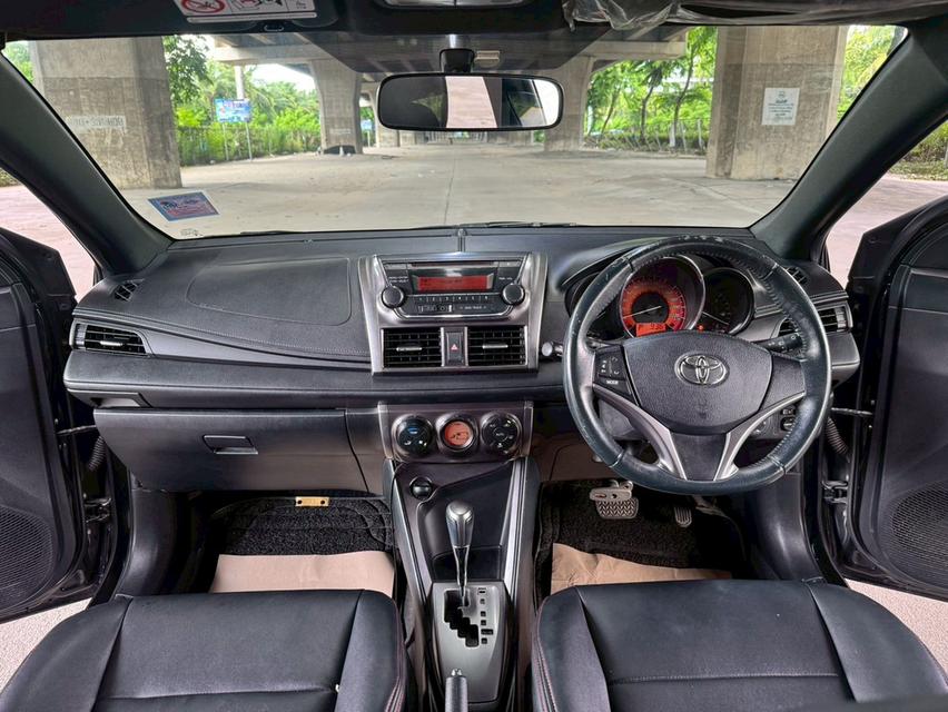 ขายรถ Toyota Yaris 1.2G ปี 2015 สีดำ เกียร์ออโต้ 13