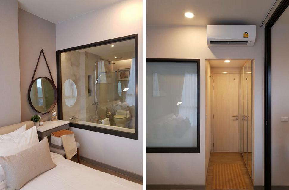 Condo Keen Centre​ Sriracha ตรงข้ามโรบินสัน ศรีราชา 35 ตรม 1 นอน ชั้น18 วิวภูเขา ตะวันออก ตกแต่งครบ 4