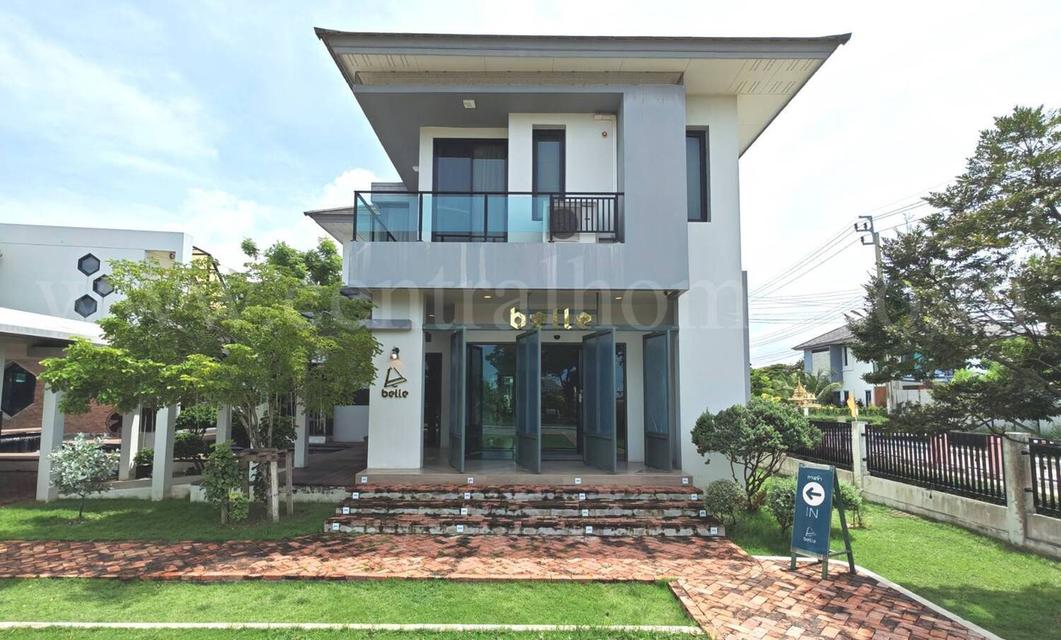 บ้านเดี่ยว เดอะ แกรนด์ ริเวอร์ สุวรรณภูมิ หลังมุม แปลงใหญ่  2