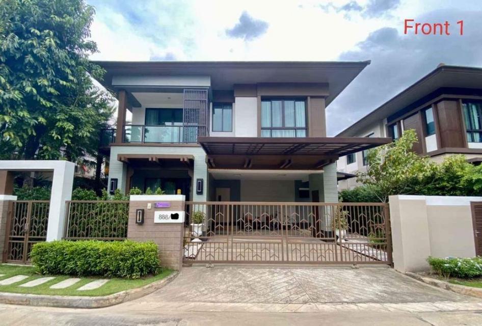 ให้เช่าบ้านเดี่ยว ตกแต่งครบ หมู่บ้านเศรษฐสิริ วัชรพล 1