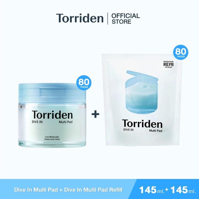 โทเนอร์แพด Torriden แบบรีฟิล 80 แผ่น