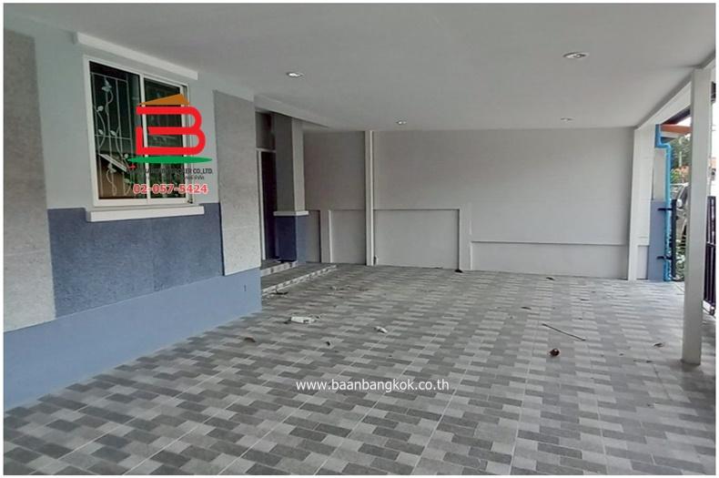  บ้านเดี่ยว 1 ชั้น หมู่บ้าน นันทวัน 10 เนื้อที่ 34.9 ตรว. (ซอยเลียบวารี 37) ถนนสุวินทวงศ์-หนองจอก แขวงโคกแฝด เขตหนองจอก กรุงเทพฯ 3