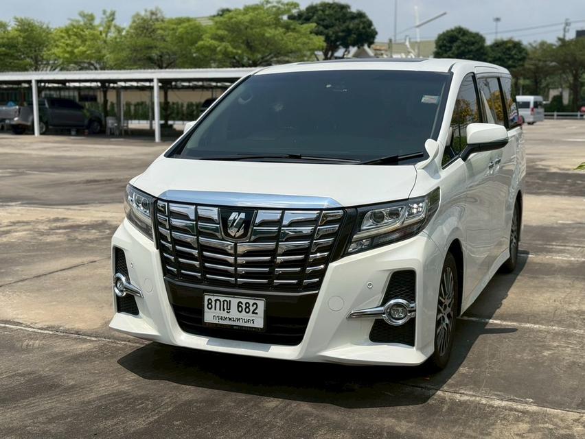 รหัสรถ SG682 Toyota Alphard 2.5 SC ปี2017