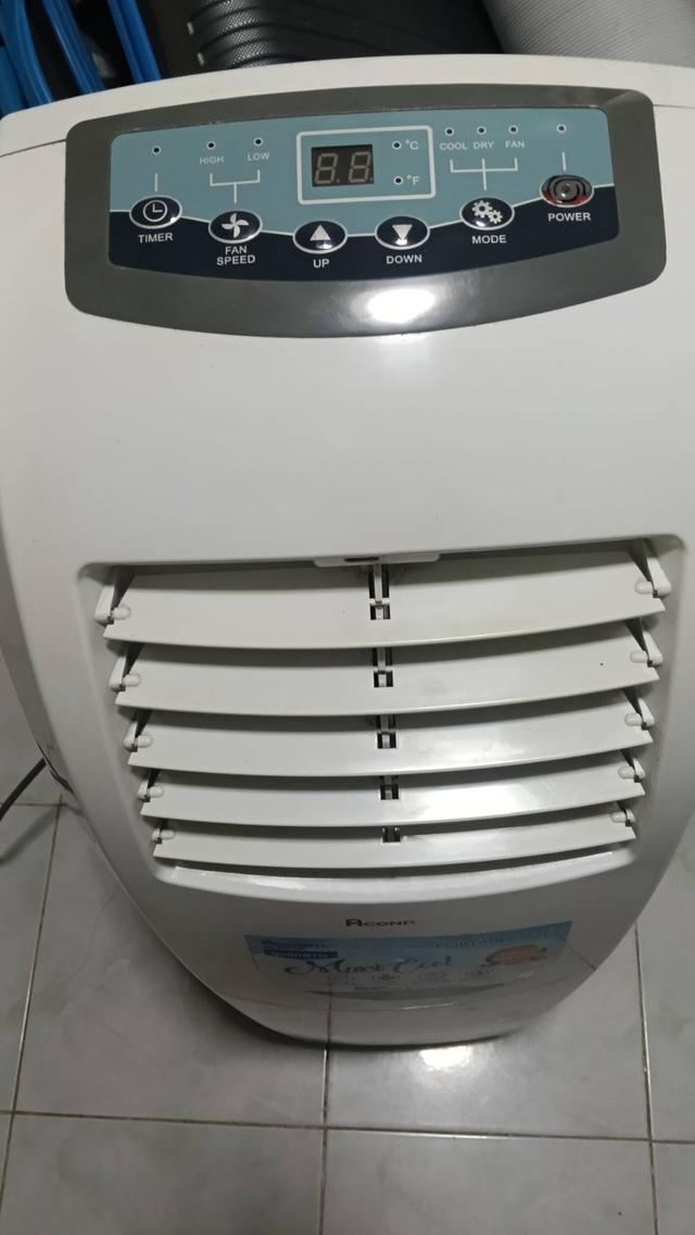 แอร์เคลื่อนที่ยี่ห้อ aconatic 9000 BTU สภาพใหม่ขาย 5,600 รูปที่ 3