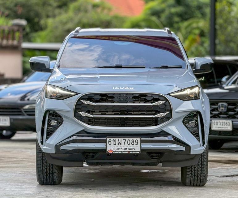 ปี 2024 ISUZU MU-X 2.2 ULTIMATE 2WD โฉม ปี24-ปัจจุบัน สีเทา ไมล์แท้ 6,259 km.Warranty ศูนย์ นาน 3 ปี