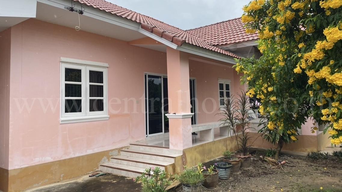 บ้านเดี่ยวชั้นเดียว เนรมิต มงคลเจริญ จอมบึง ราชบุรี ขายขาดทุน 4