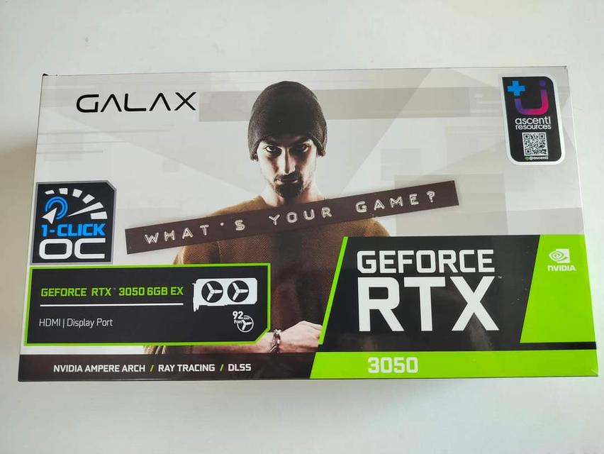 RTX 3050 6GB EX - 6GB GDDR6  2