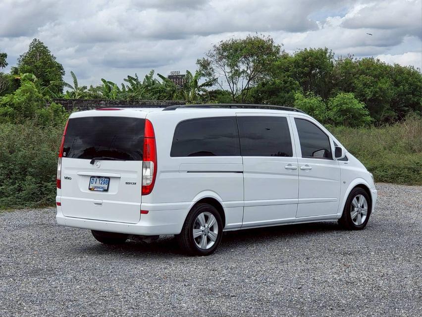 รหัสรถ NC1298 MERCEDES-BENZ VITO 122 CDI Extra Long (W639) " Facelift " หลังคาแก้ว