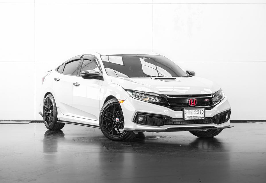 2019 HONDA CIVIC FC 1.5 RS TURBO สีขาว ไมล์ 69441 กม.