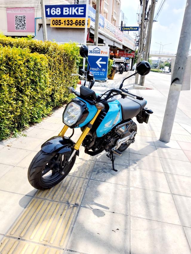 Honda Grom ปี2024 สภาพเกรดA 5199 km เอกสารครบพร้อมโอน