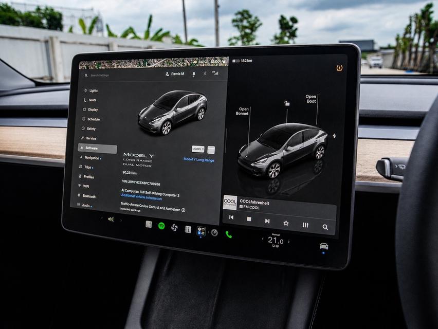 (แจ้งรหัสรถ CBL6386) TESLA Model Y Long Range AWD 2023 รูปที่ 16