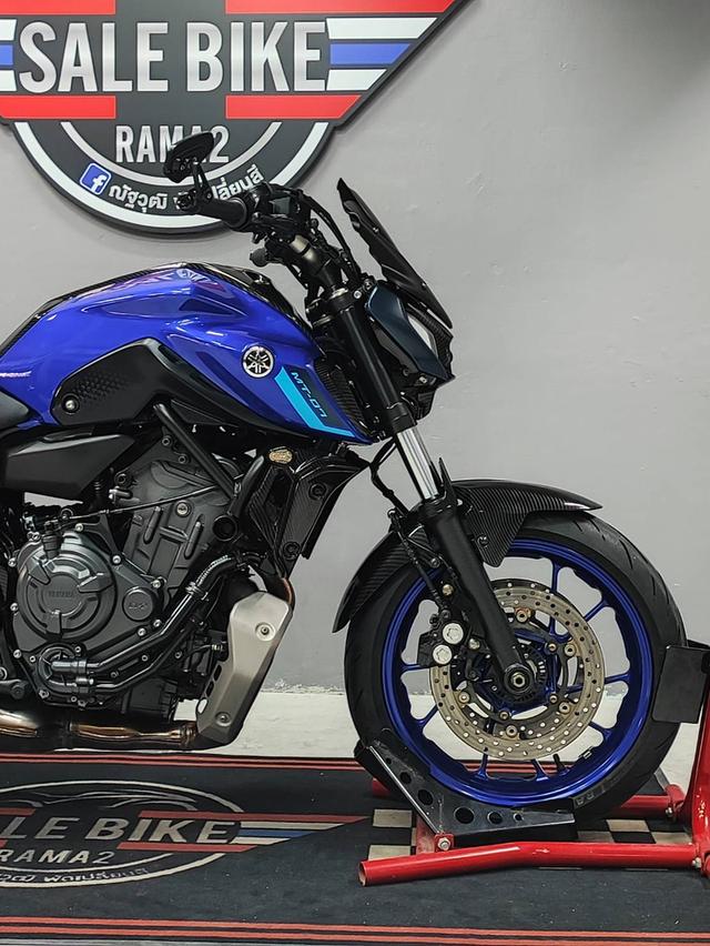 ออกรถ 0 บาท YAMAHA MT07 รถมือเดียวสภาพนางฟ้า 7