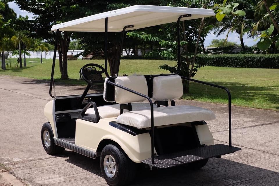 รถกอล์ฟ Club Car 4 ที่นั่ง สีครีม 4