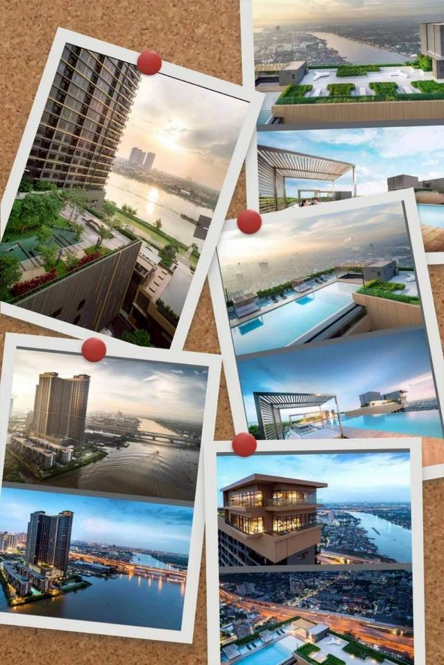 ขายคอนโด ใกล้รถไฟฟ้าและท่าเรือเจ้าพระยา  คอนโดหรู เดอะ โพลิแทน รีฟ (The Politan Rive) 2