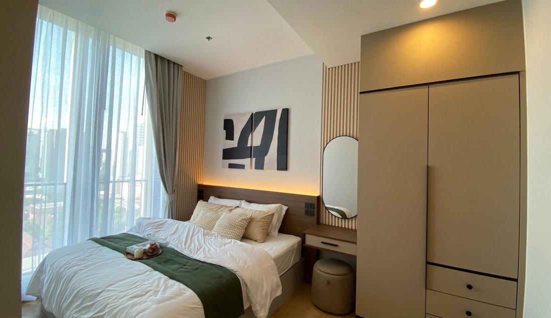 Condo Noble BE19 @BTS Asoke Station 52.07 sq.m 2 Beds 2 Baths 19th floor With private garden 6