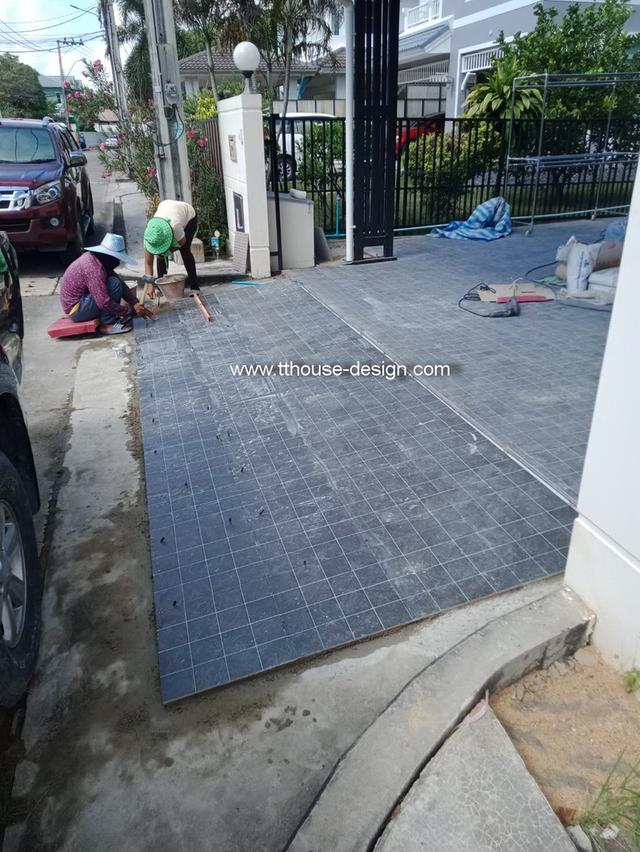 รับเหมา ต่อเติม โครงหลังคา กันสาด ห้องครัว เทพื้นปูกระเบื้อง Line dddesign23 รูปที่ 12