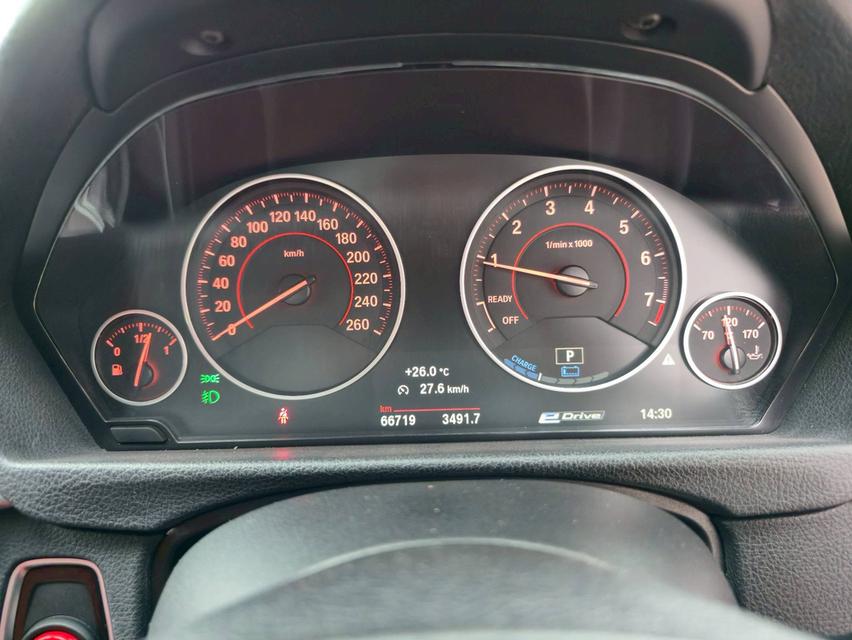 รหัสรถ BAC6025 BMW SERIES 3 330e SPORT LINE PLUGIN HYBRID (LCI) F30 2018  8