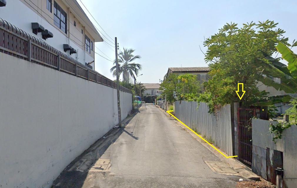 D010 ขายที่ดิน 88ตรว. ซอยพุทธบูชา35 แขวงบางมด เขตทุ่งครุ เหมาะสำหรับปลูกบ้านอาศัย ไม่ต้องถม 8