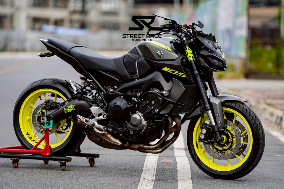 2018 Yamaha 🔥 yamaha mt-09 ปี 2018 | เทาด้าน–ล้อเขียว หล่อเท่ เด่นทุกมุม! 🔥