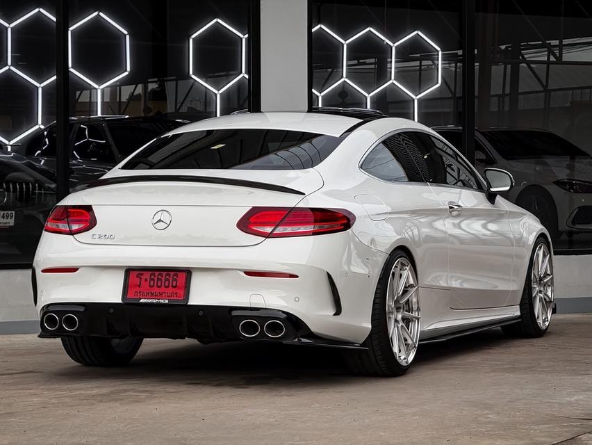 รหัสรถ MCA6666 Mercedes-Benz C 200 COUPE AMG FL 2.0 ปี 2022 จดทะเบียน 2023 | ชุดแต่ง FULL CARBON ล้อ G-FORGED รูปที่ 16