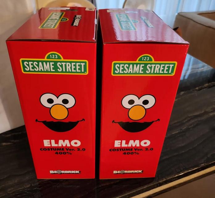 Bearbrick Elmo 400% ของใหม่มือ 1 3