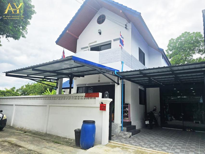 ขายบ้านดี่ยว สุขาภิบาล5.ซ.58 เนื้อที่53ตรว.หลังริม รีโนเวทใหม่พร้อมอยู่  2