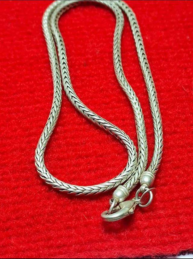 สร้อยคอเงินจีนโบราณ 925 รูปที่ 5