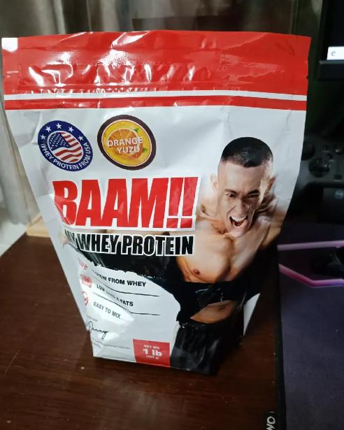 BAAM My Whey เวย์โปรตีน 1 ปอร์น 2