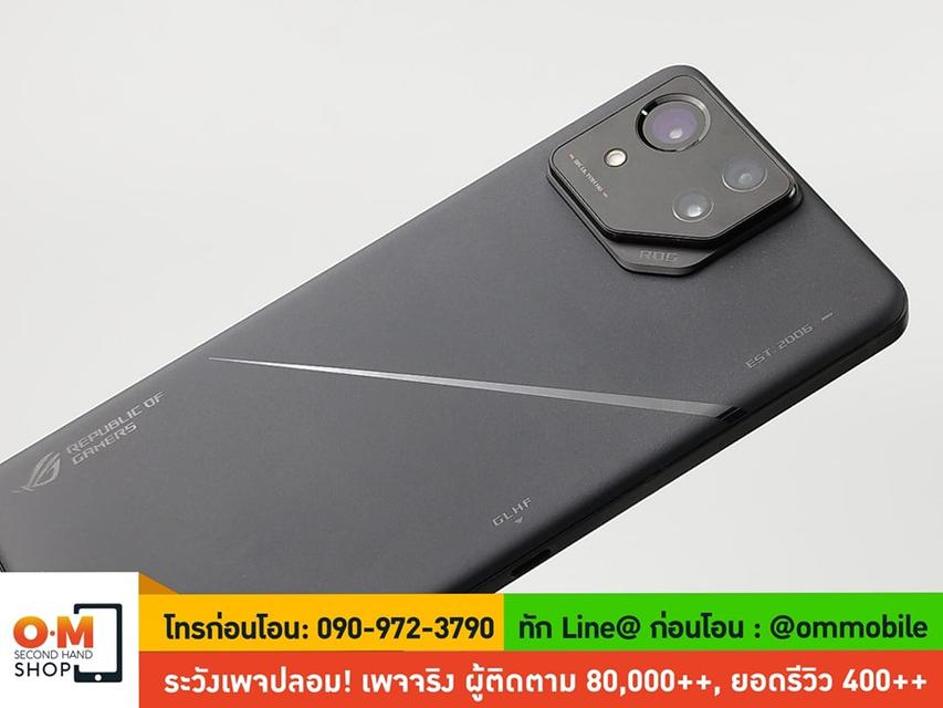 ขาย/แลก Asus Rog Phone 8 Pro 16/512 ศูนย์ไทย ประกันศูนย์ยาว สภาพสวยมาก แท้ ครบกล่อง เพียง 27,990 บาท  5