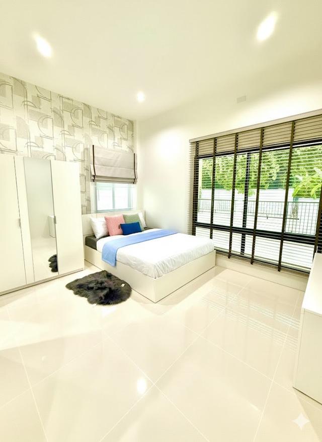 บ้านเดี่ยว ชั้นเดียว 3 นอน 2 น้ำ 2 จอดรถ 1 ต่อเติมครัวไทย ใกล้อมตะ ชลบุรี 4