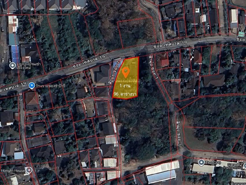 ขายที่ดิน 196 ตารางวา สันทราย เชียงใหม่ 1