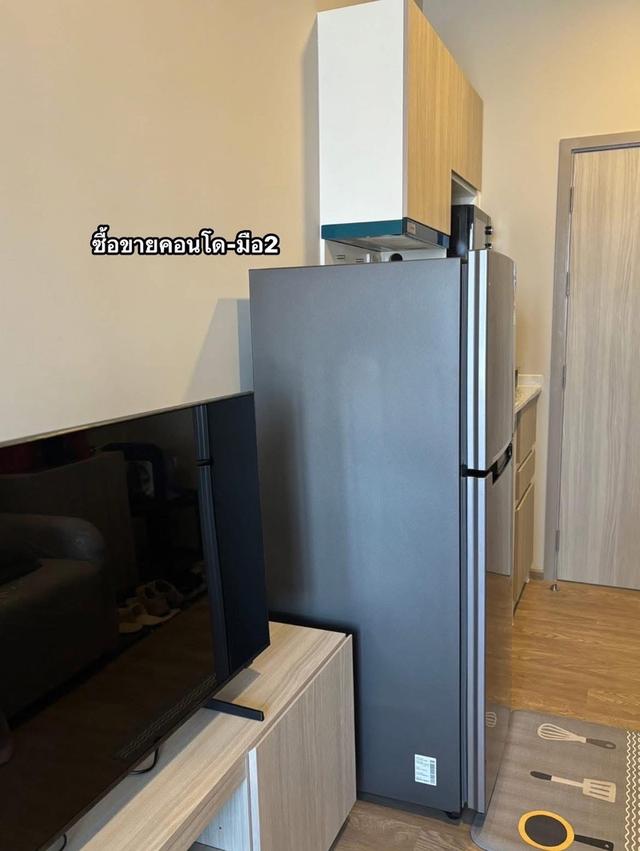 ปล่อยเช่า 8500 บาท พลัมนิวเวส เฟส3  วิวเมืองชั้น9- ทีวี- ตู้เย็น- ไมโครเวฟ- เครื่องทำน้ำอุ่น - เตียง+ที่นอน 5ฟุต- โซฟามีครบ ถือกระเป๋าเข้าอยู่ได้เลย 4