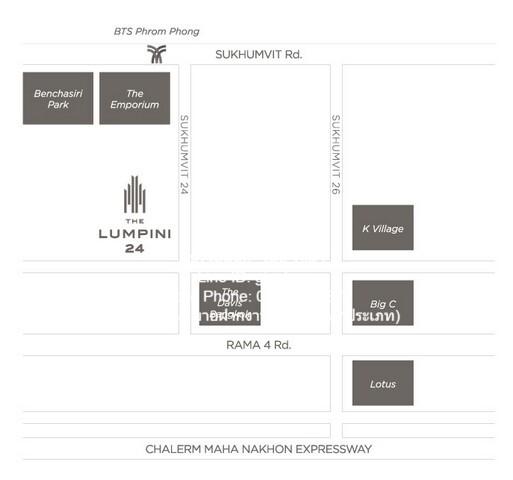 ให้เช่าคอนโด “เดอะ ลุมพินี 24 (The Lumpini 24)” BTS พร้อมพงษ์ (ชั้น 20, 56 ตร.ม. 1 น 2 น้ำ) 2