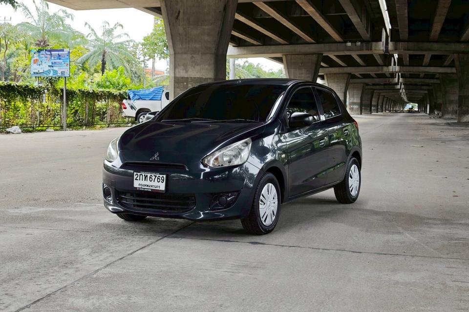 Mitsubishi Mirage 1.2 GLX MT ปี 2013 รถมือเดียว เกียร์ธรรมดา