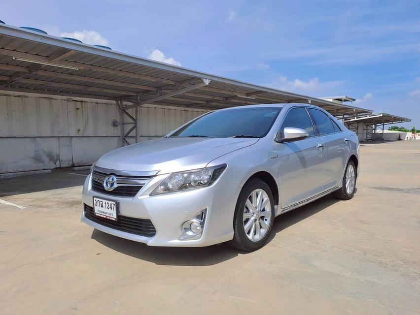 TOYOTA CAMRY 2.5 Hybrid CD ปี2014 สีเทา
