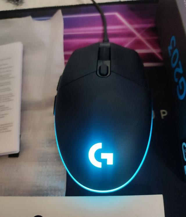 เมาส์ Logitech G203 2