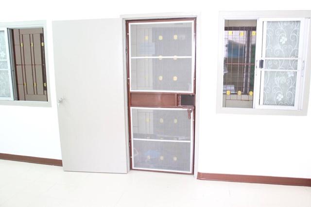 ให้เช่า คอนโดบ้านเอื้ออาทร สุวรรณภูมิ 1 ชั้น5 วัดศรีวารีน้อย 33 ตรม.รีโนเวทใหม่ ไม่เคยเข้าอยู่ ปูกระเบื้องใหม่ ทาสีใหม่ 7